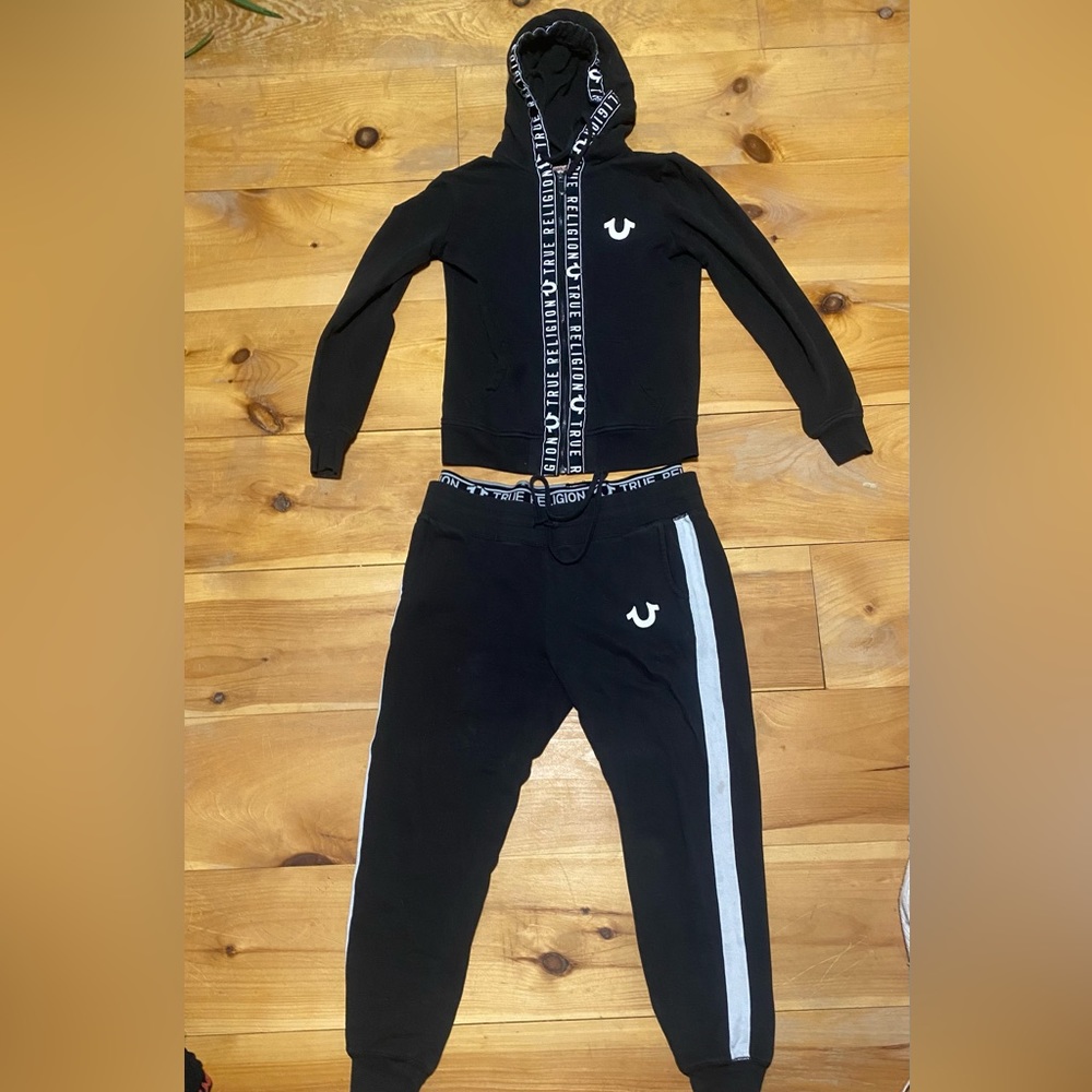 True Religion Tracksuit Set